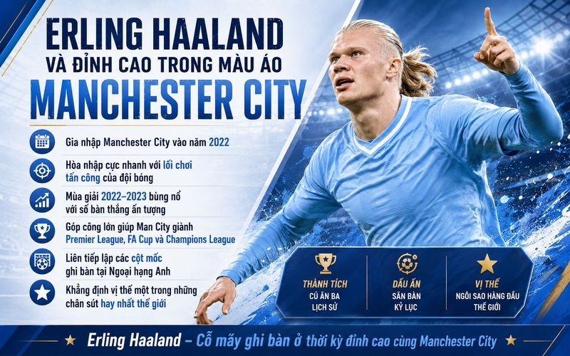 image 7 Tiểu Sử Cầu Thủ Erling Haaland – Cỗ Máy Săn Bàn Của Bóng Đá Hiện Đại Một cỗ máy ghi bàn trong hệ thống tấn công hiện đại