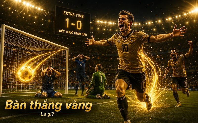 image Luật Bàn Thắng Vàng Là Gì Và Vì Sao Từng Gây Tranh Cãi Khoảnh khắc một bàn thắng quyết định cả trận đấu